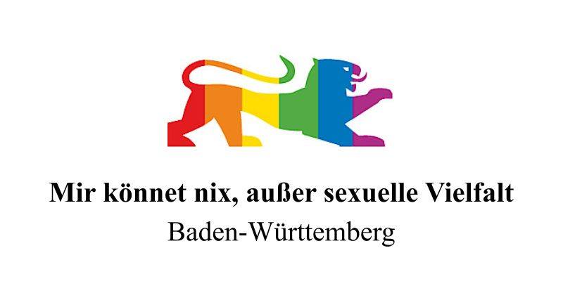 Flyer: Umerziehungsprogramm der LSBTTIQ-Community für Baden-Württemberg