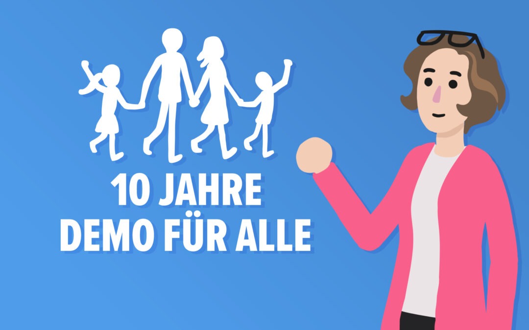 Jubiläumsvideo: Wir feiern 10 Jahre DemoFürAlle!