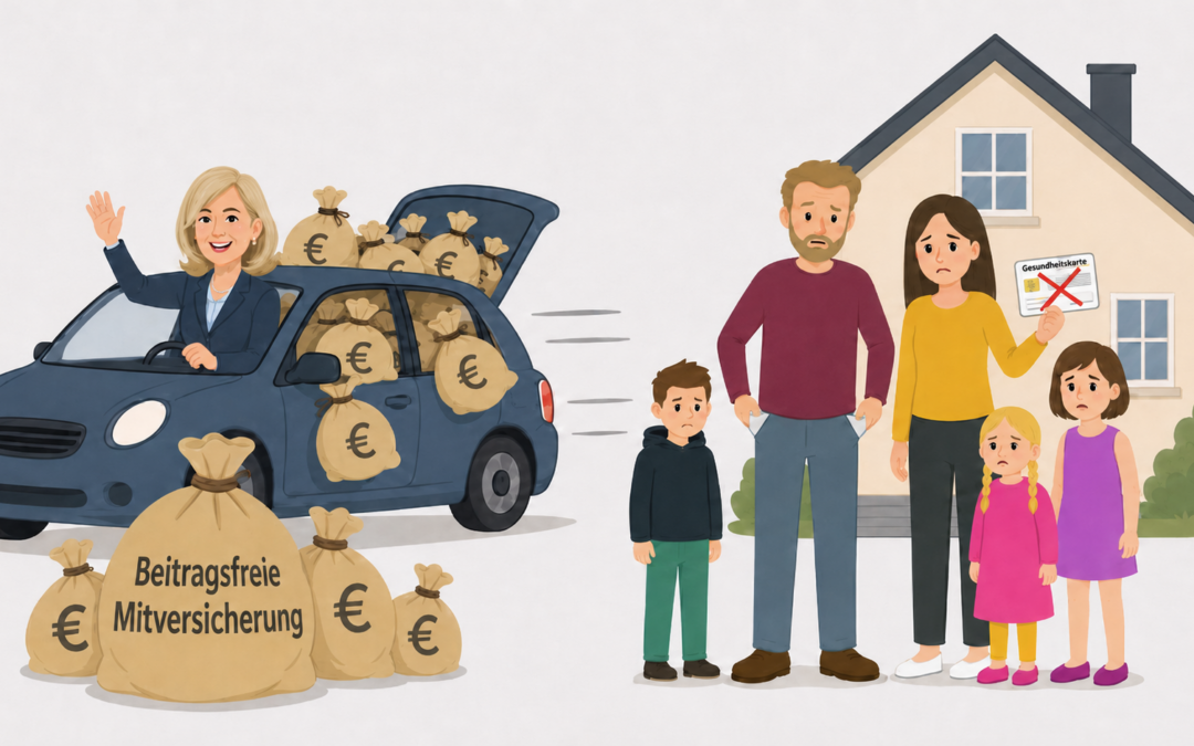 Familien werden ausgeblutet: Jetzt Mitversicherung retten!